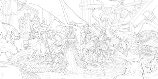 Sample content_The Dungeons & Dragons Coloring Book