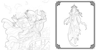 Sample content 4_The Dungeons & Dragons Coloring Book