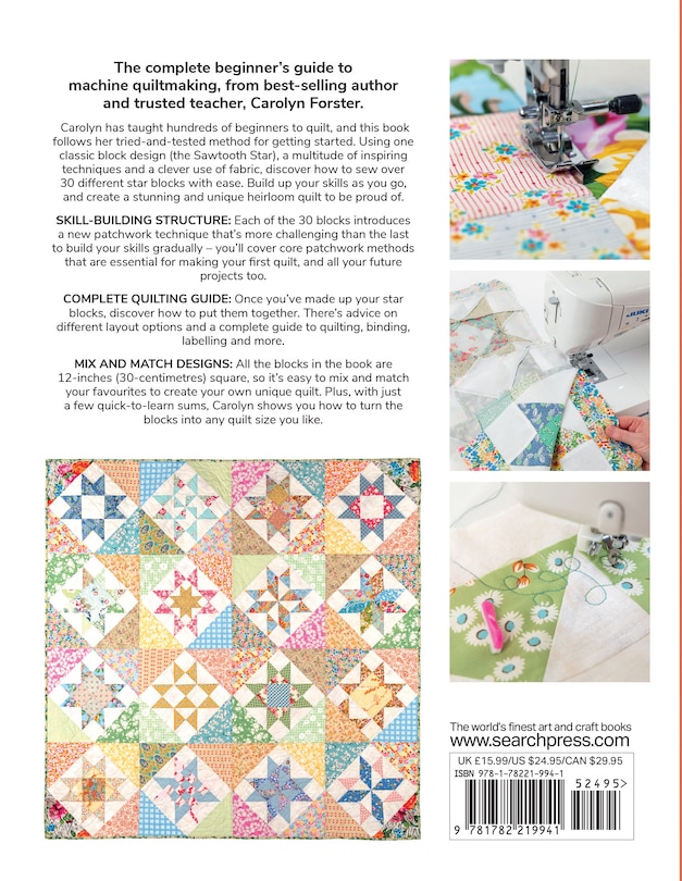 Sample content_The Easy Guide to Machine Quiltmaking