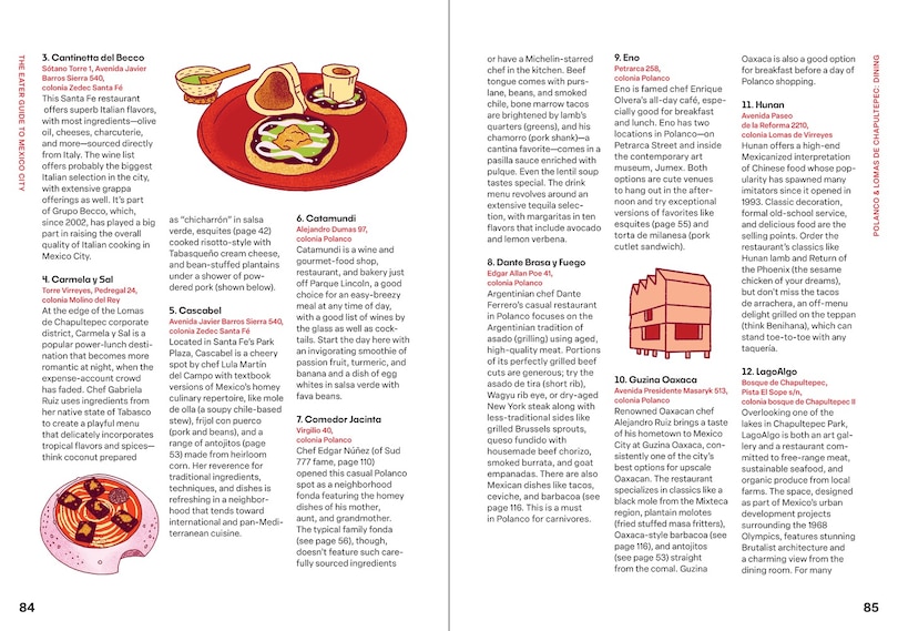 Aper&ccedil;u du contenu_The Eater Guide to Mexico City