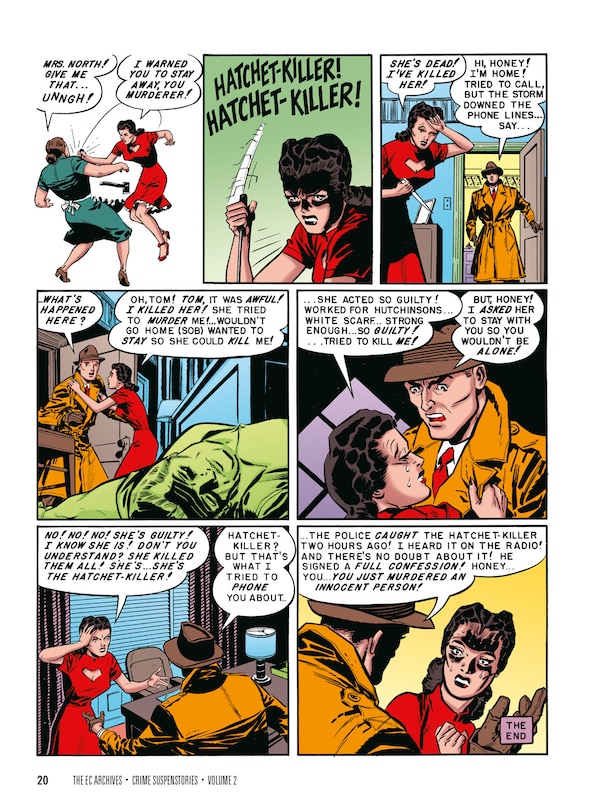 Sample content_The EC Archives: Crime Suspenstories Volume 2