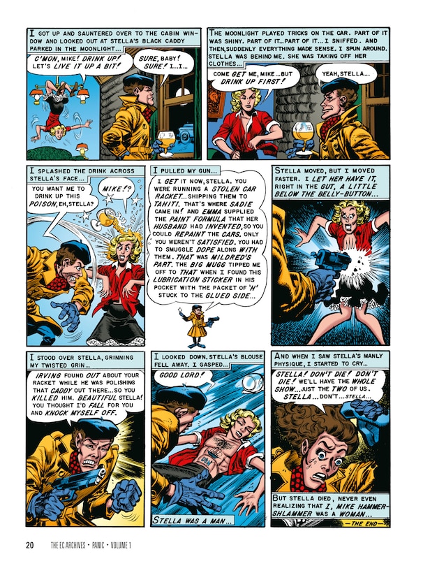 Aperçu du contenu_The EC Archives: Panic Volume 1