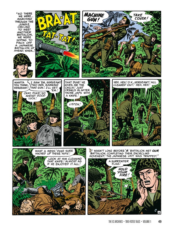 Aper&ccedil;u du contenu 5_The EC Archives: Two-Fisted Tales Volume 1