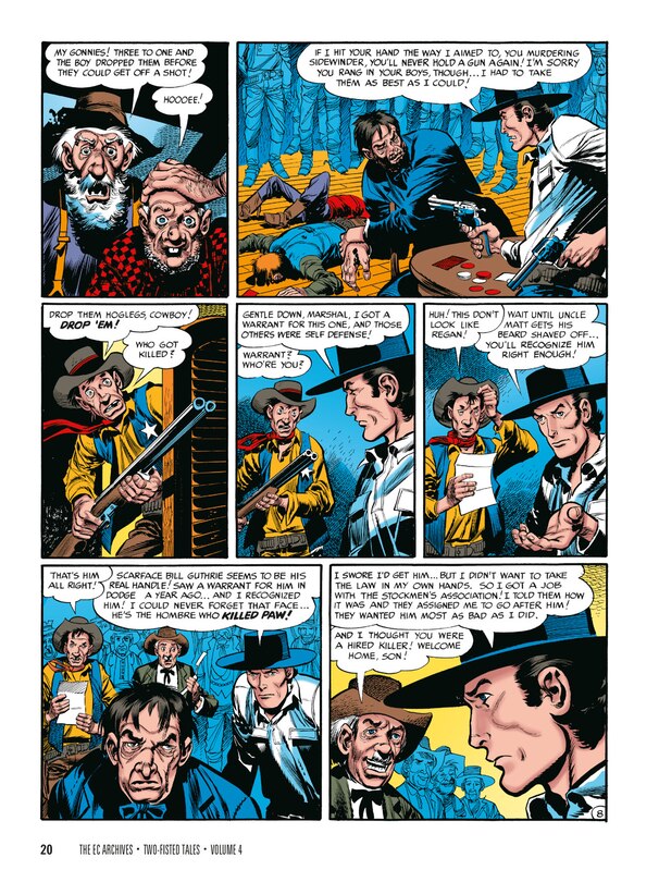 Aperçu du contenu_The EC Archives: Two-Fisted Tales Volume 4