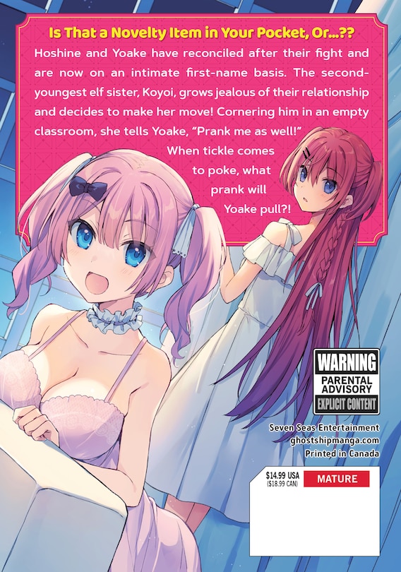 Couverture arrière_The Elf Sisters Can't Wait for the Night Vol. 2