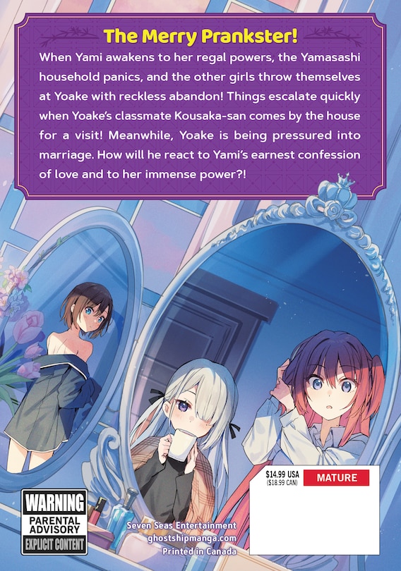 Couverture arri&egrave;re_The Elf Sisters Can't Wait for the Night Vol. 4