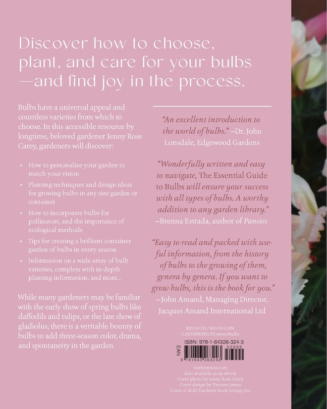 Back cover_The Essential Guide to Bulbs