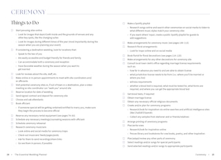 Sample content 2_The Essential Wedding Planner Book of Lists