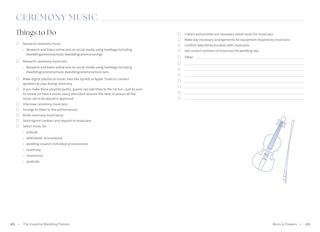 Sample content 4_The Essential Wedding Planner Book of Lists