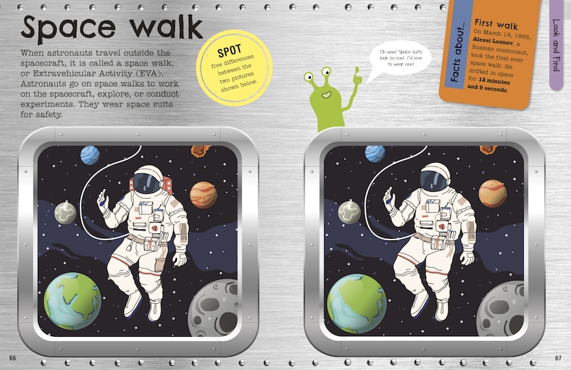 Aper&ccedil;u du contenu 2_The Fact-packed Activity Book: Space