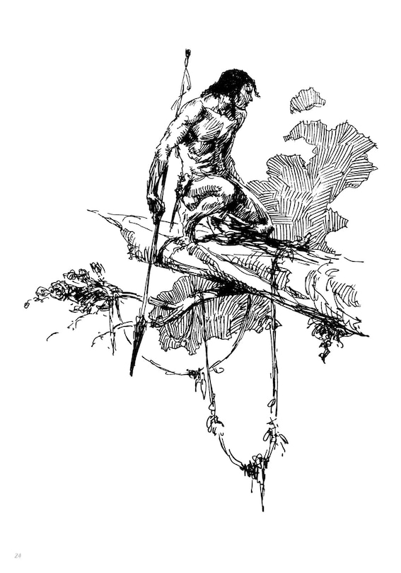 Sample content_The Fantastic Art of Roy G. Krenkel