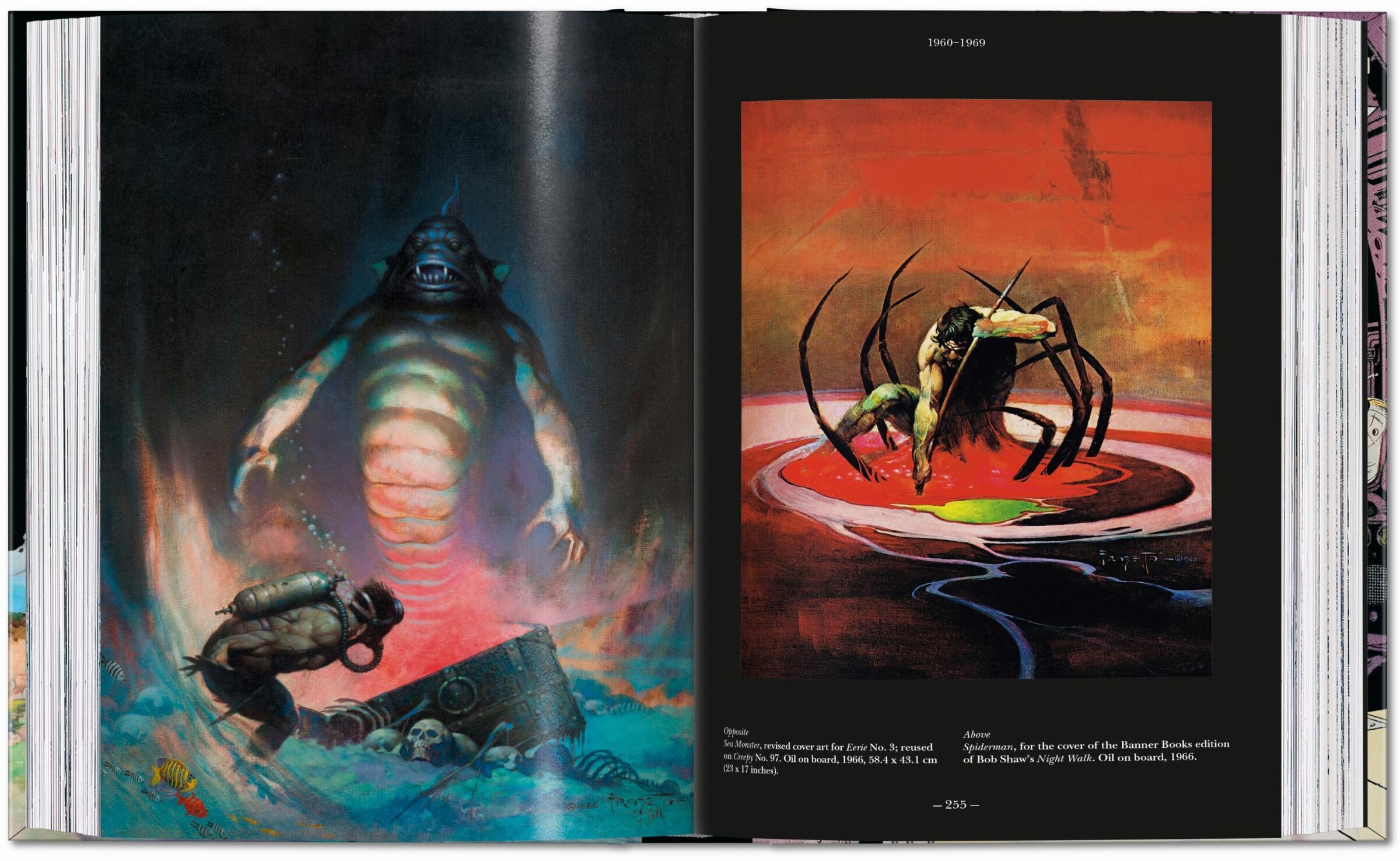 The Fantastic Worlds Of Frank Frazetta. 45th Ed. Book By Dan Nadel