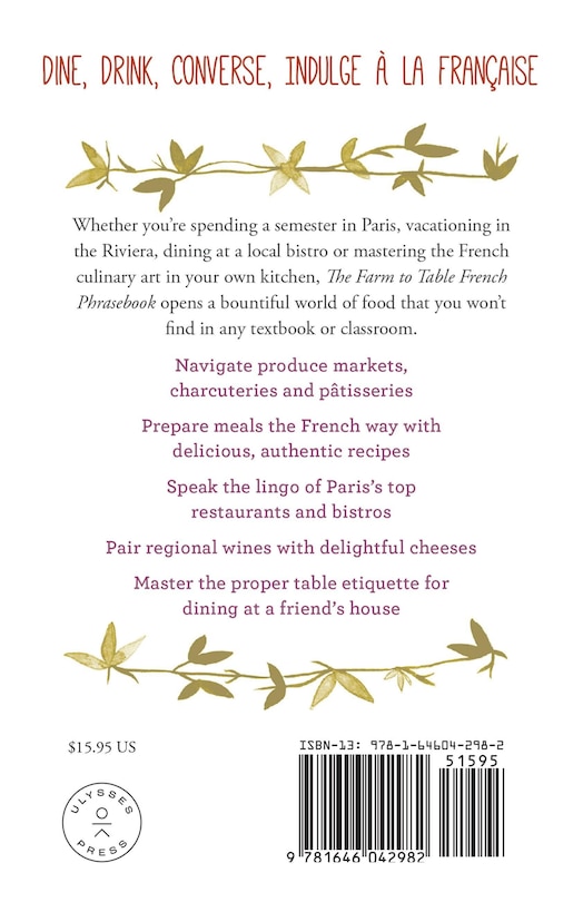 Back cover_The Farm to Table French Phrasebook
