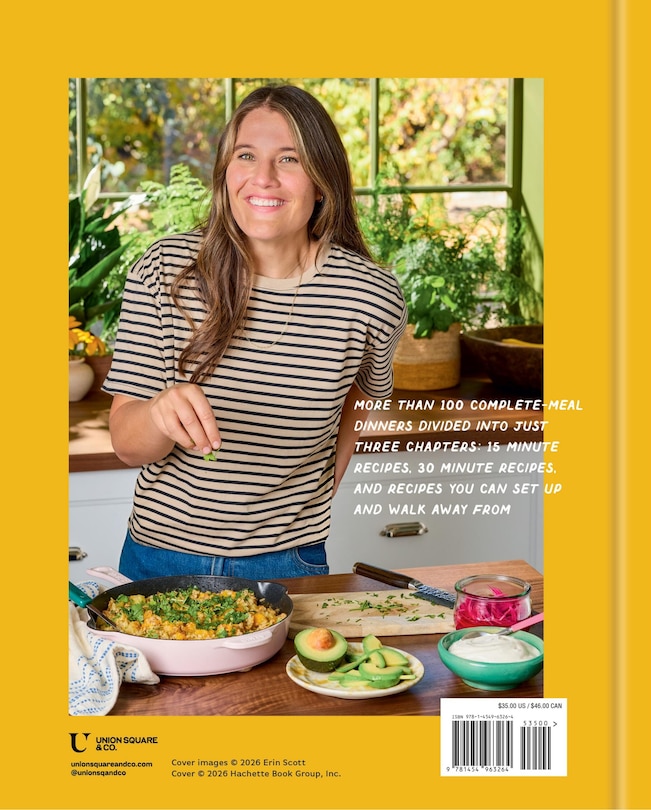 Back cover_What to Cook When You Don't Feel Like Cooking: Make It Fast