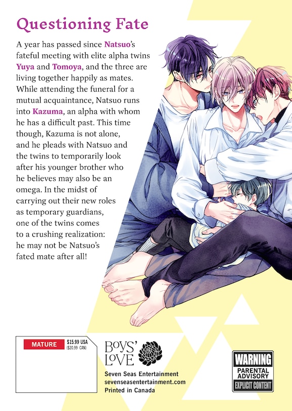 Couverture arri&egrave;re_The Feisty Omega and His Twin Mates Vol. 2