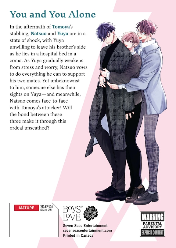 Back cover_The Feisty Omega and His Twin Mates Vol. 3