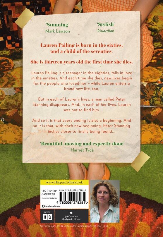 Back cover_The First Time Lauren Pailing Died