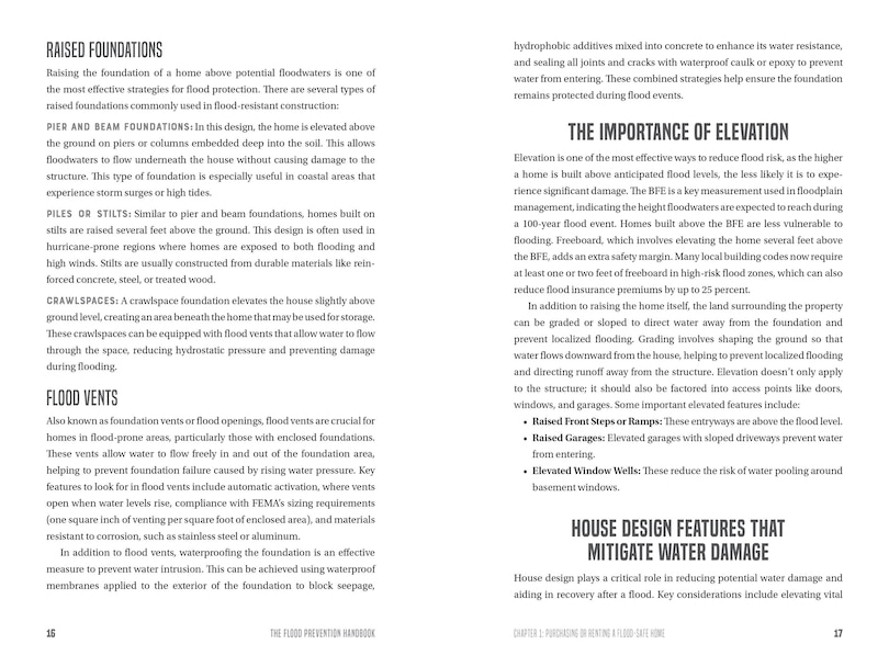 Sample content_The Flood Prevention Handbook