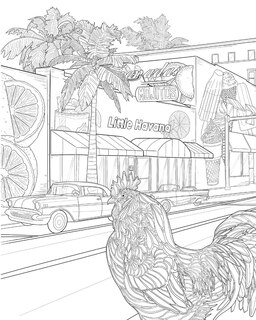 Aper&ccedil;u du contenu_The Florida State Coloring Book