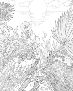 Aper&ccedil;u du contenu 3_The Florida State Coloring Book