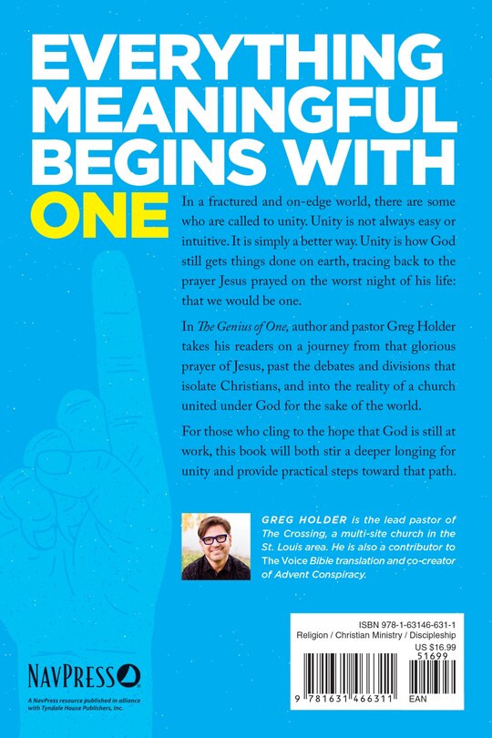 Back cover_The Genius Of One