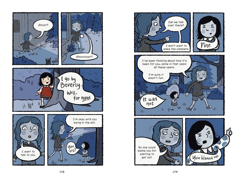 Sample content_The Ghost in Cabin 13: A Graphic Novel