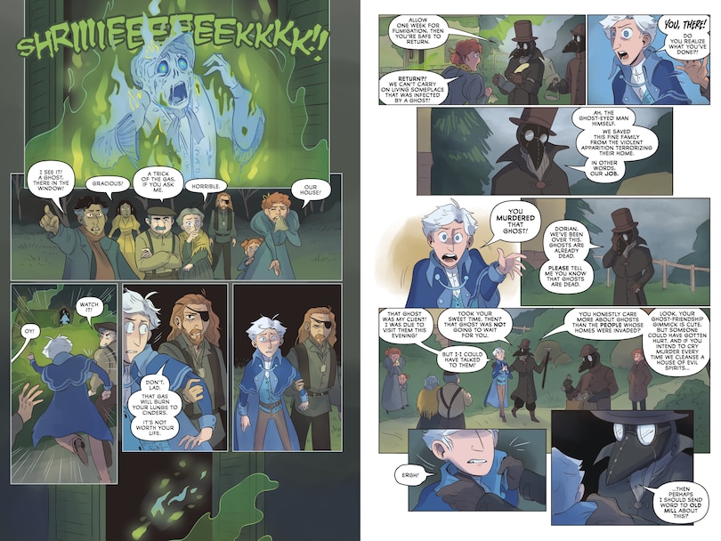 Sample content 3_The Ghostkeeper: A Graphic Novel