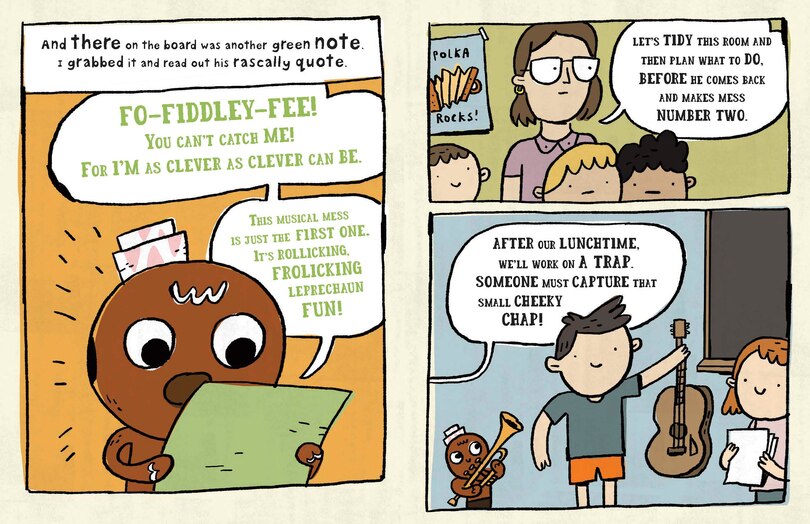Sample content 2_The Gingerbread Man and the Leprechaun Loose at School