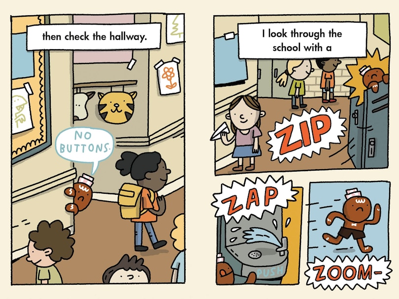Aper&ccedil;u du contenu 2_The Gingerbread Man: Buttons on the Loose: A Graphic Novel