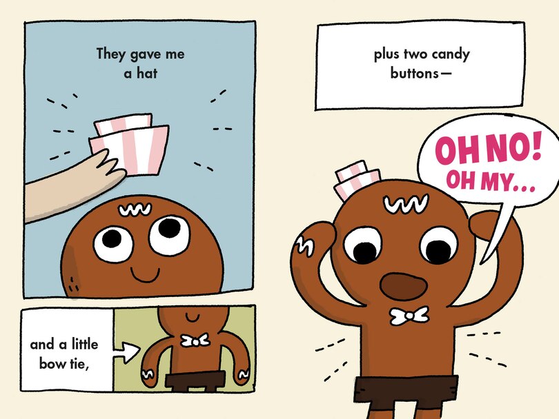 Aper&ccedil;u du contenu 5_The Gingerbread Man: Buttons on the Loose: A Graphic Novel