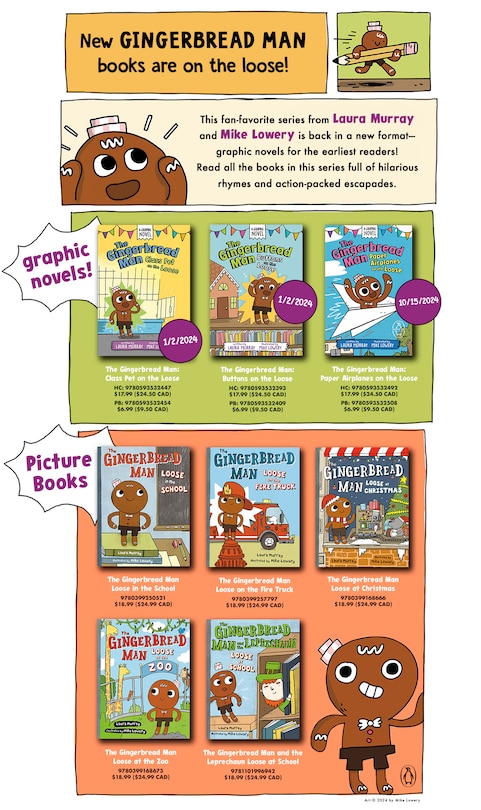 Aper&ccedil;u du contenu_The Gingerbread Man: Class Pet on the Loose: A Graphic Novel