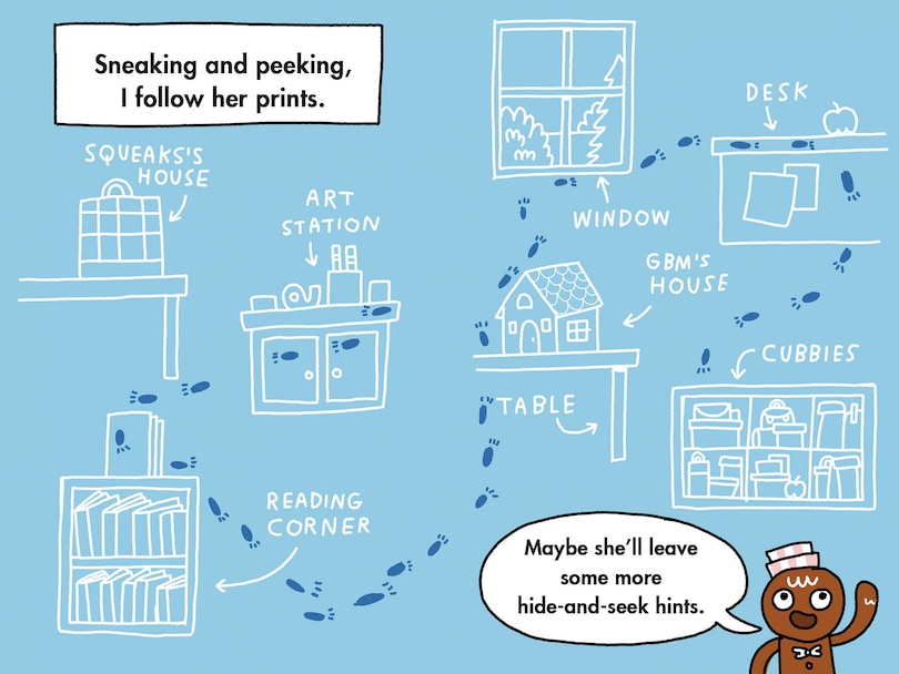 Aper&ccedil;u du contenu 3_The Gingerbread Man: Class Pet on the Loose: A Graphic Novel