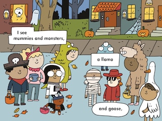 Sample content 2_The Gingerbread Man: Trick-or-Treaters on the Loose: A Graphic Novel