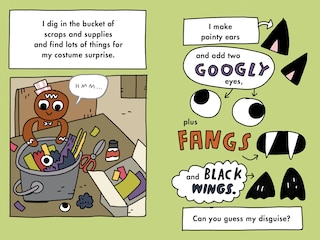 Sample content 3_The Gingerbread Man: Trick-or-Treaters on the Loose: A Graphic Novel