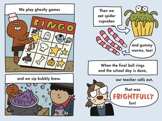Sample content 4_The Gingerbread Man: Trick-or-Treaters on the Loose: A Graphic Novel