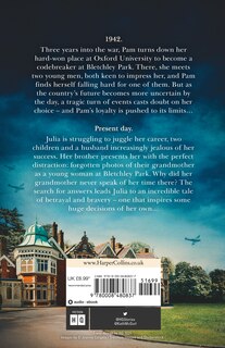 Back cover_The Girl From Bletchley Park