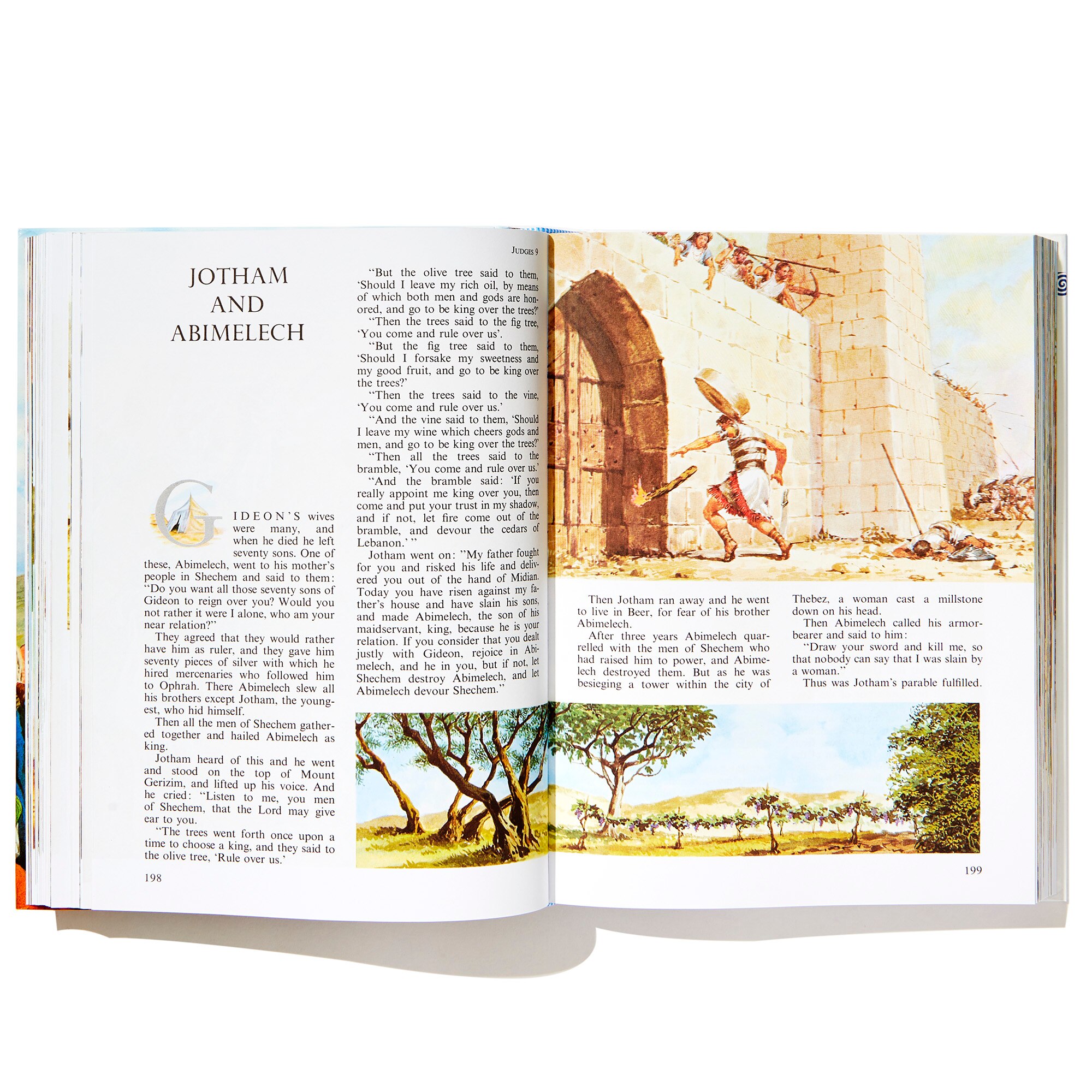 アンティーク!THE CHILDREN'S BIBLE The Children's Bible - 1972 Golden Press Rare Religion