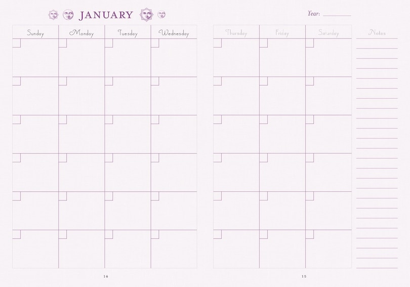 Aperçu du contenu_The Good Witch's Perpetual Planner