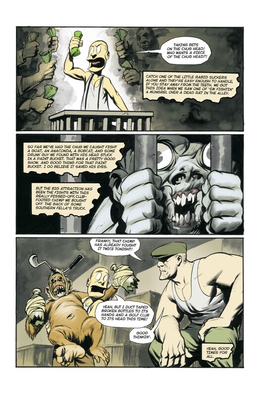 Aper&ccedil;u du contenu_The Goon: Bunch of Old Crap Omnibus Volume 3