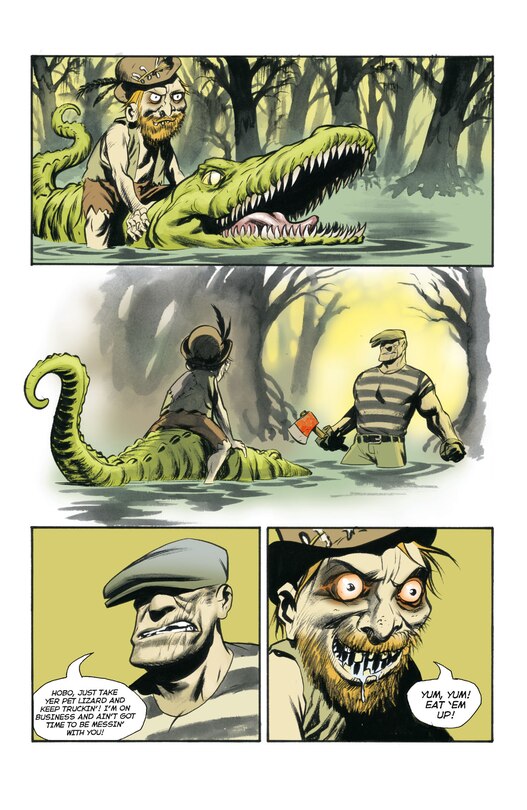 Aper&ccedil;u du contenu 3_The Goon: Bunch of Old Crap Omnibus Volume 3