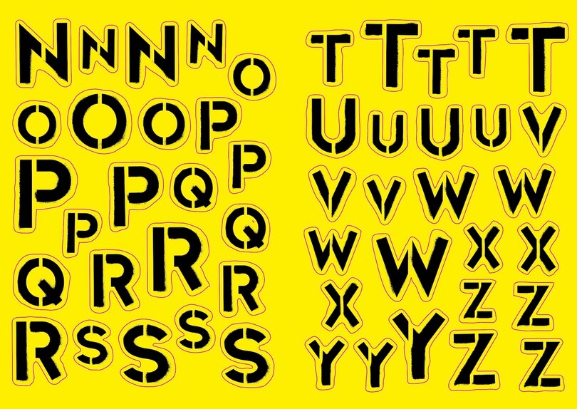 Sample content 2_The Graffiti Alphabet Sticker Book