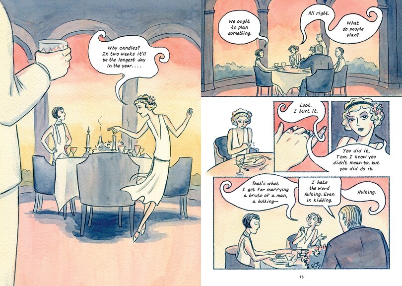 Sample content_The Great Gatsby: A Graphic Novel Adaptation