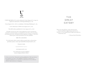 Sample content 3_The Great Gatsby (Special Edition)