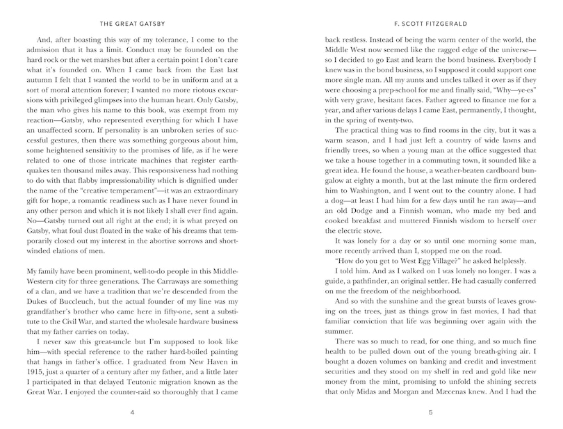 Sample content 5_The Great Gatsby (Special Edition)