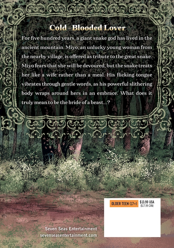 Back cover_The Great Snake's Bride Vol. 1