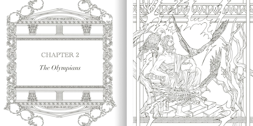 Sample content 2_The Greek Mythology Coloring Book