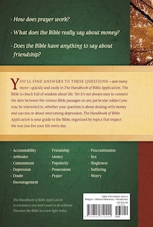 Back cover_The Handbook Of Bible Application