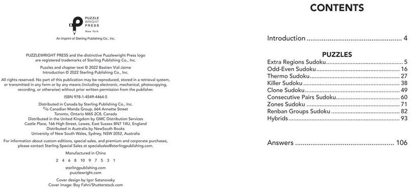 Sample content_The Healthy Brain Book Of Sudoku Variants
