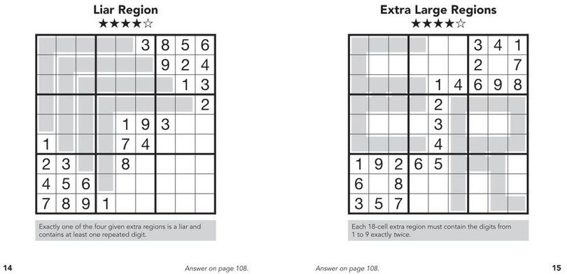 Sample content 4_The Healthy Brain Book Of Sudoku Variants