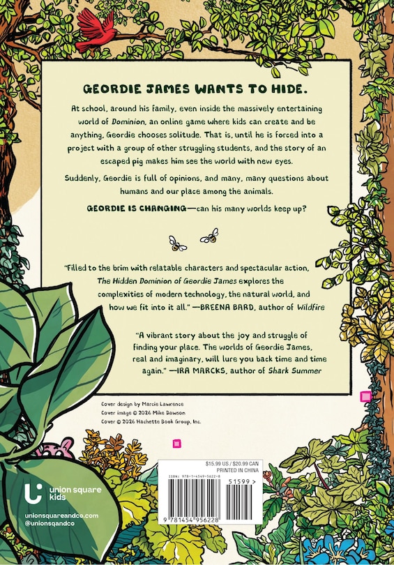 Back cover_The Hidden Dominion of Geordie James